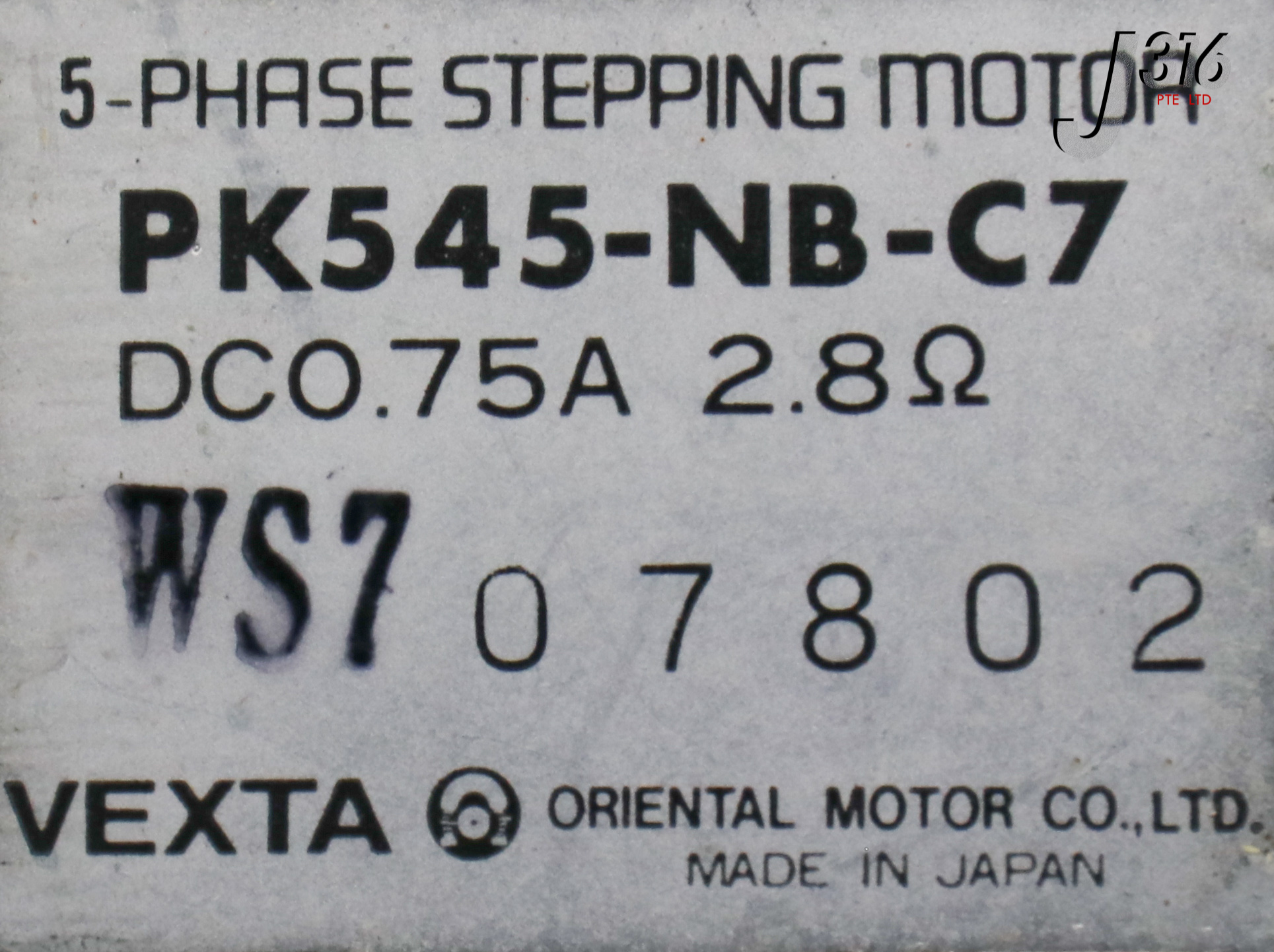 3️⃣ 20368 ORIENTAL MOTOR VEXTA STEPPING MOTOR 5-PHASE PK545-NB-C7 | eBay